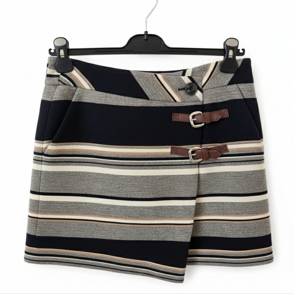 Karen Millen Wool Blend Mini Skirt Size 2